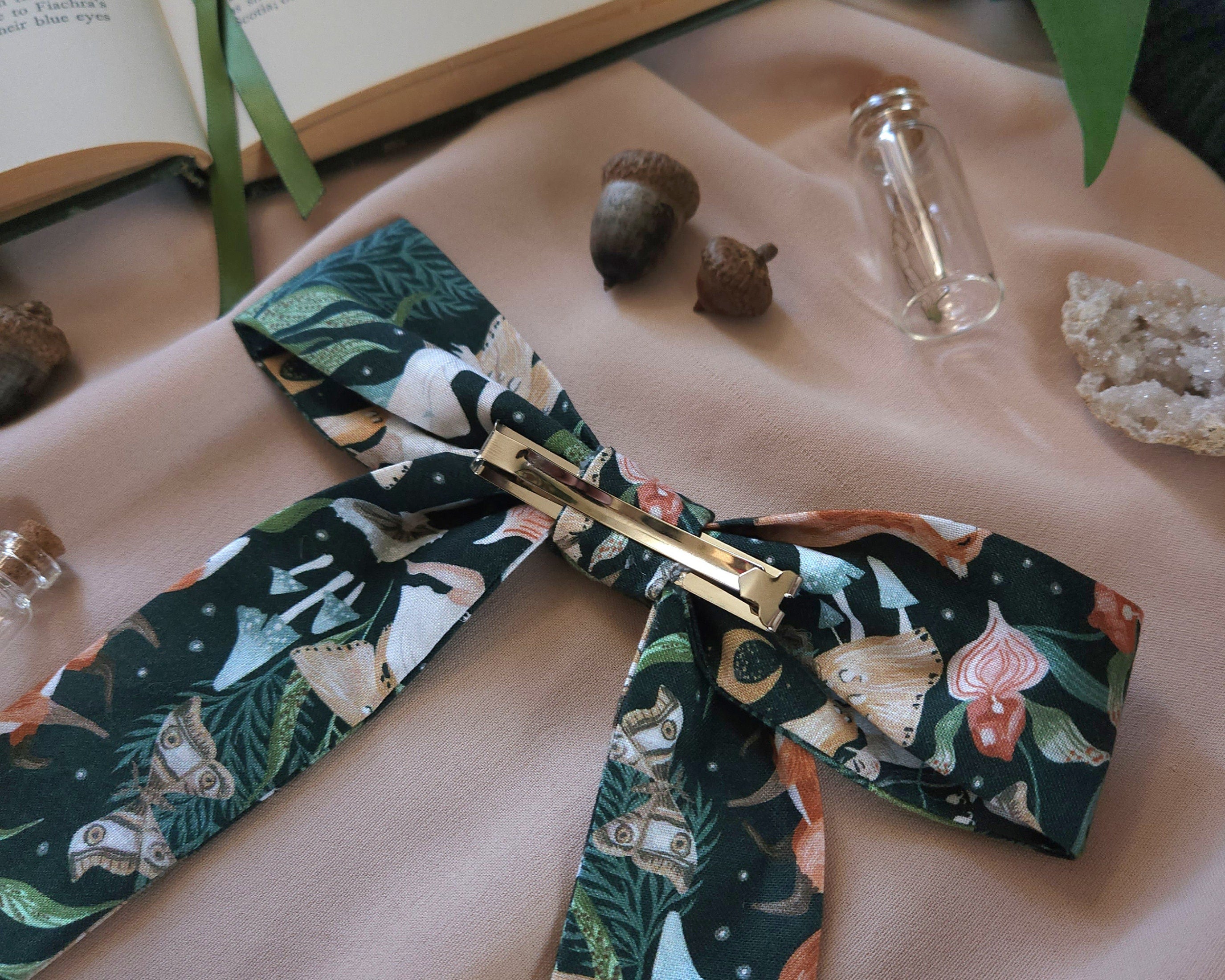 Ready To Ship - Woodland Fae Cottagecore Hair Bow