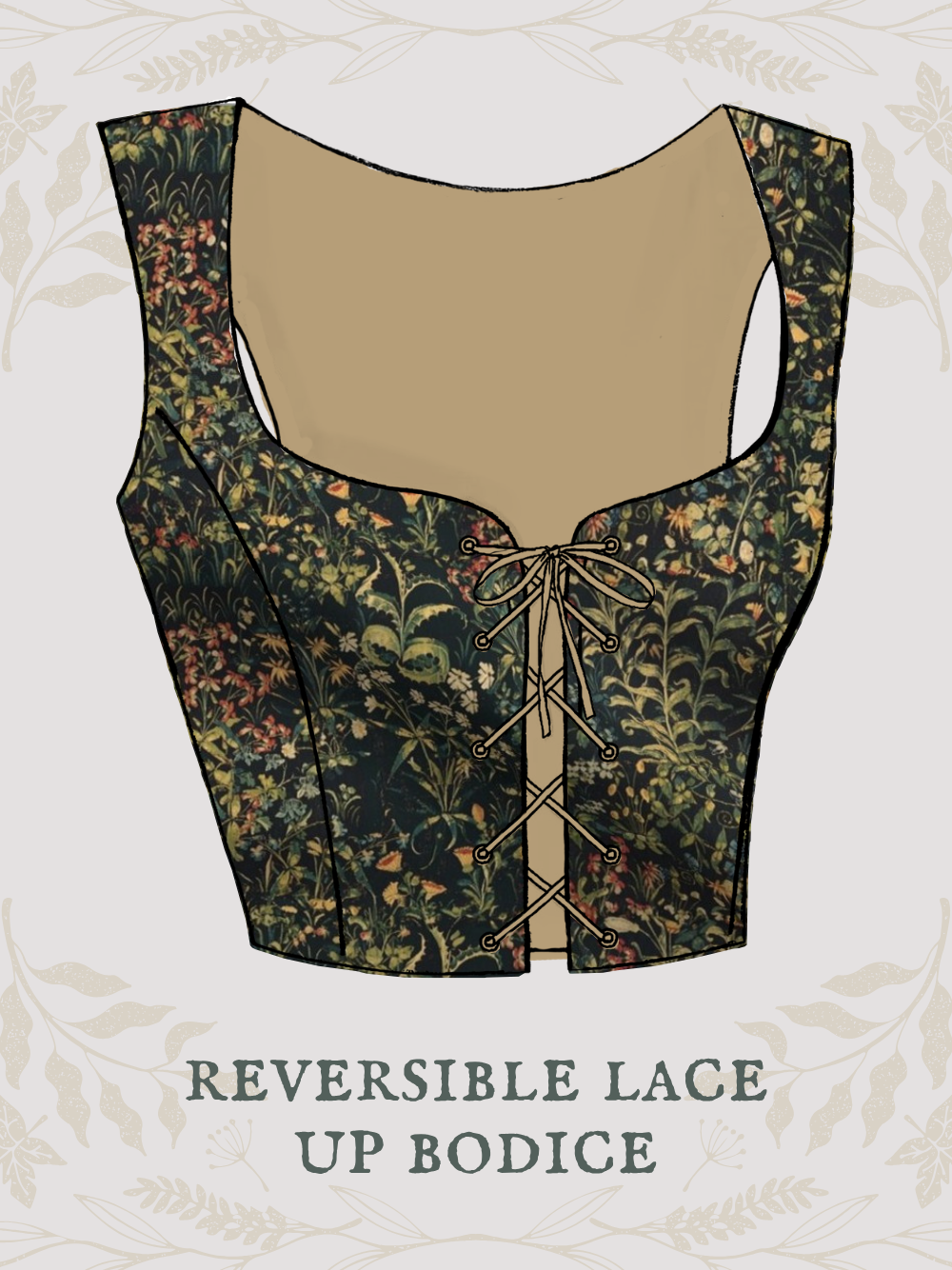 Spring Tapestry Bodice
