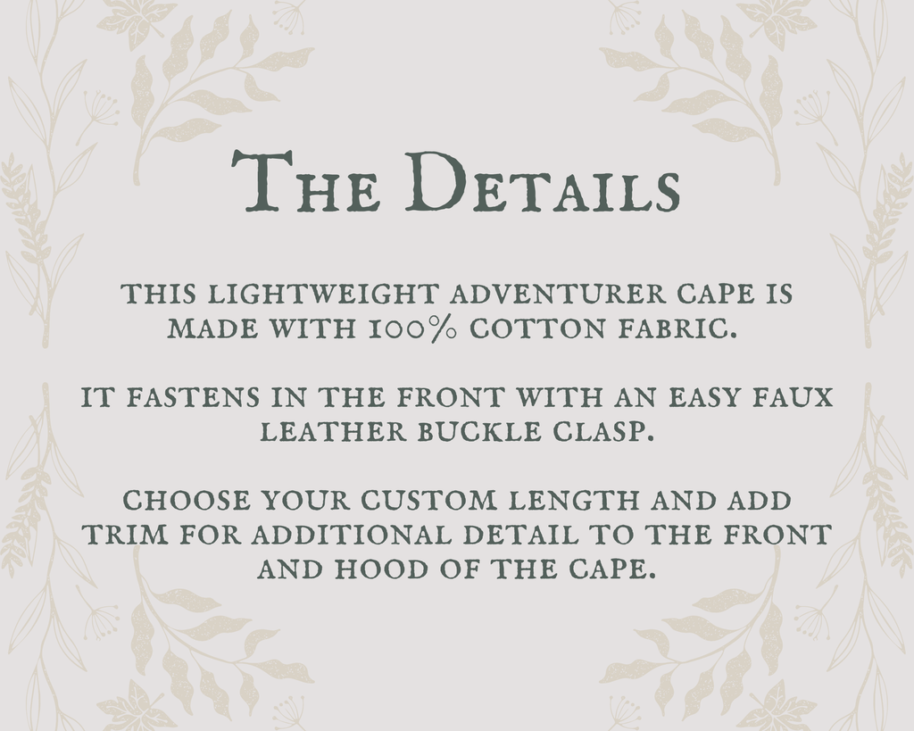 Adventurer Cape