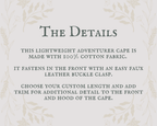 Adventurer Cape