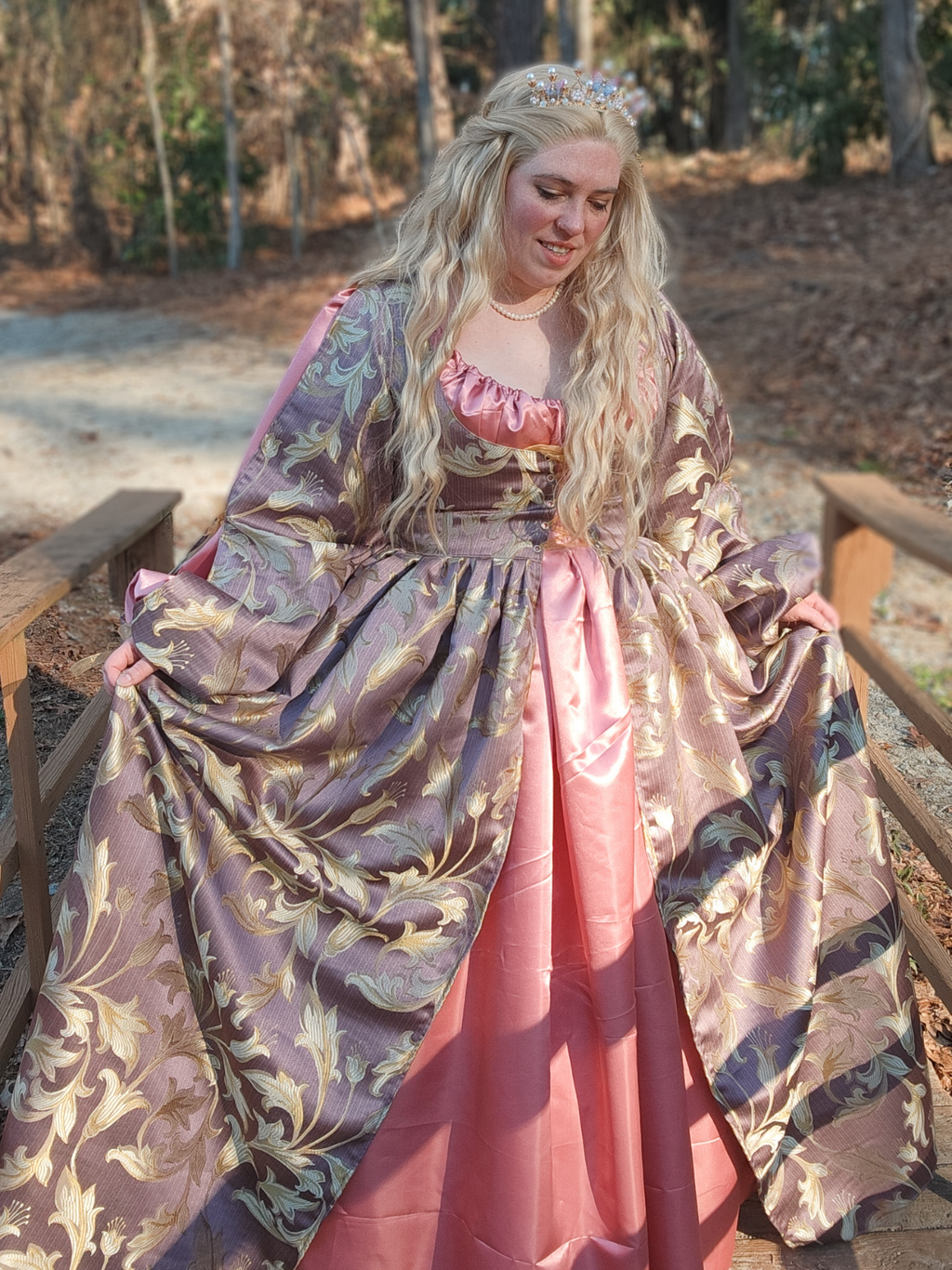 Satin Puff Sleeve Chemise