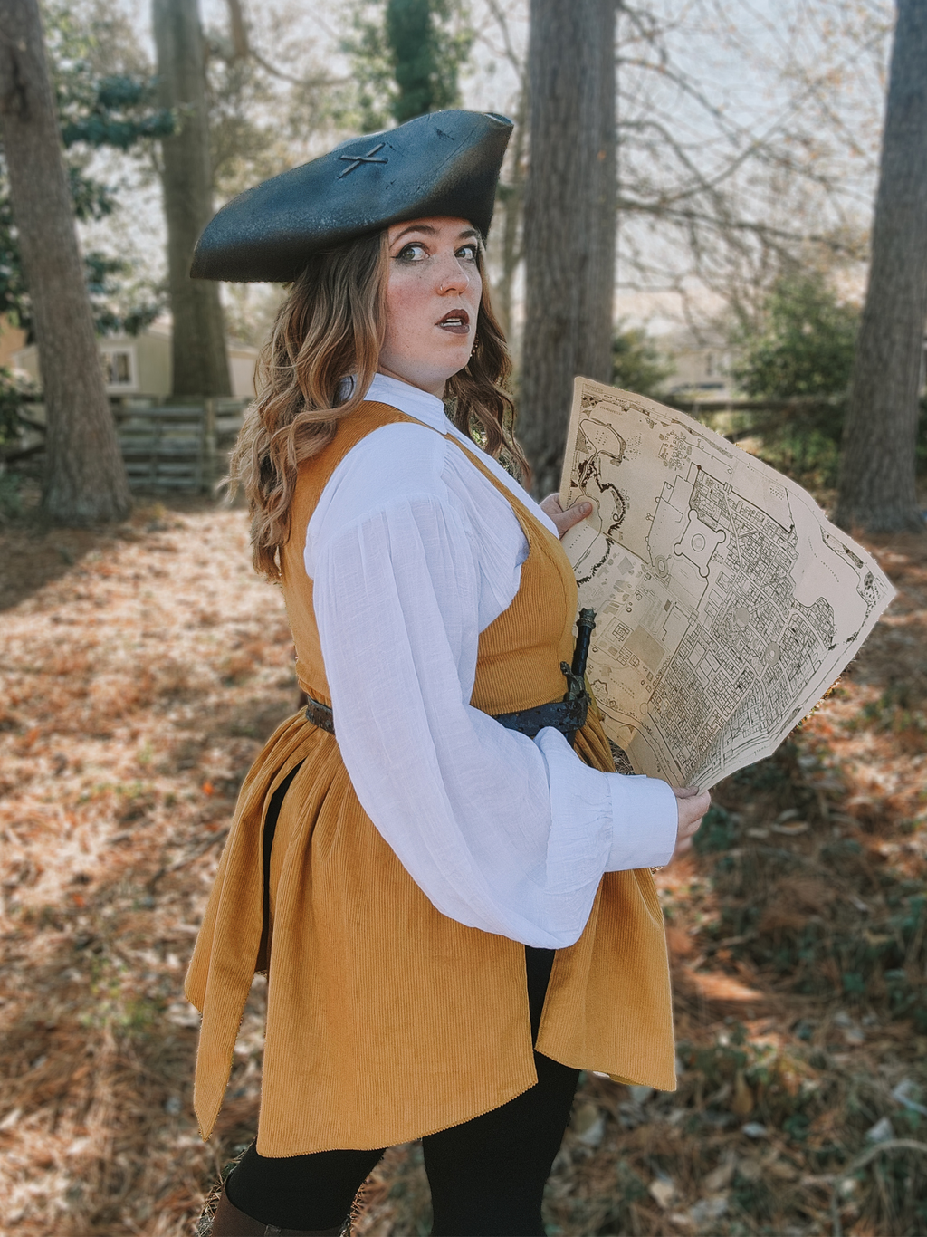 Corduroy Pirate Jacket