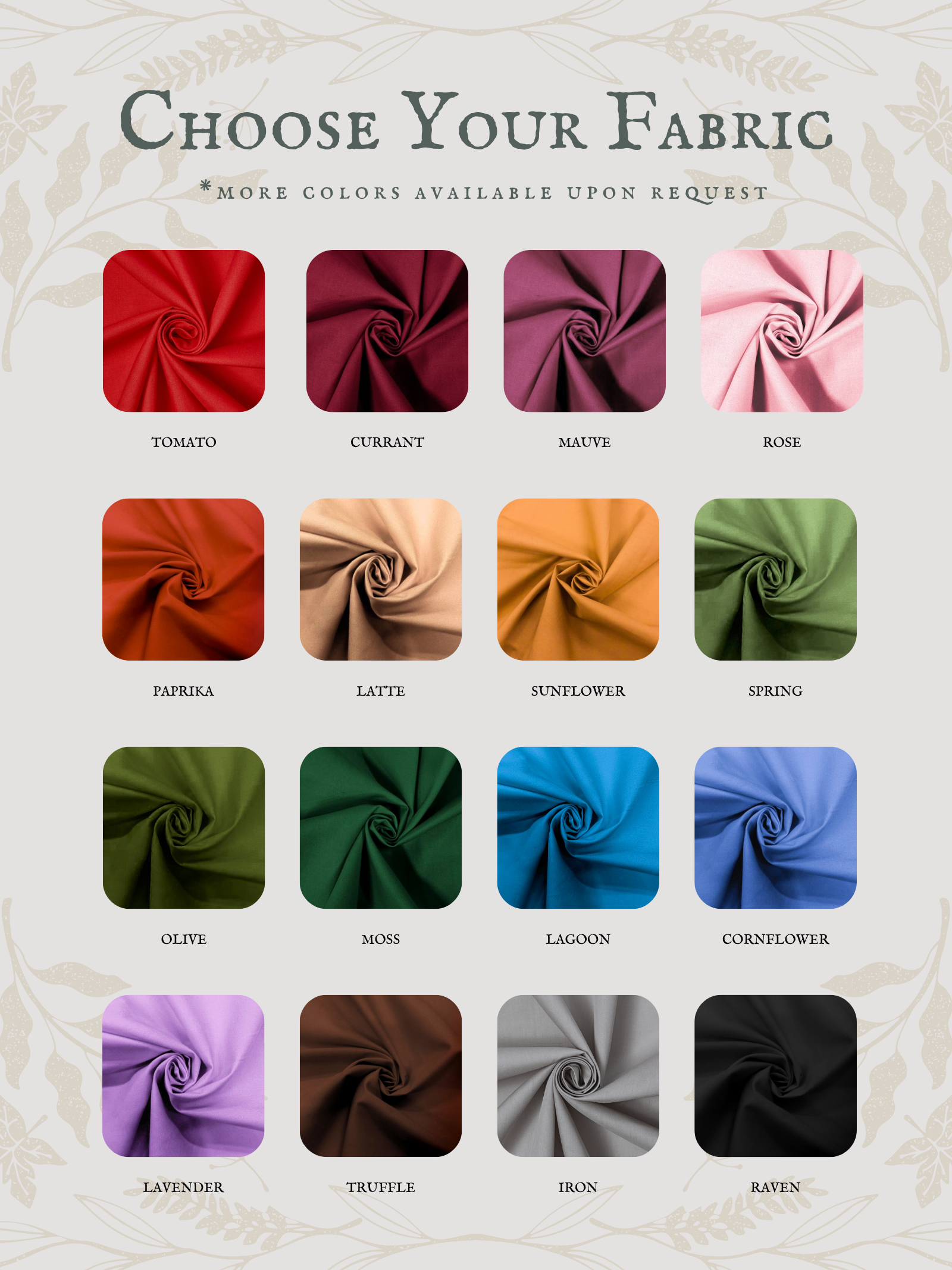 Choose Your Colors Bodice