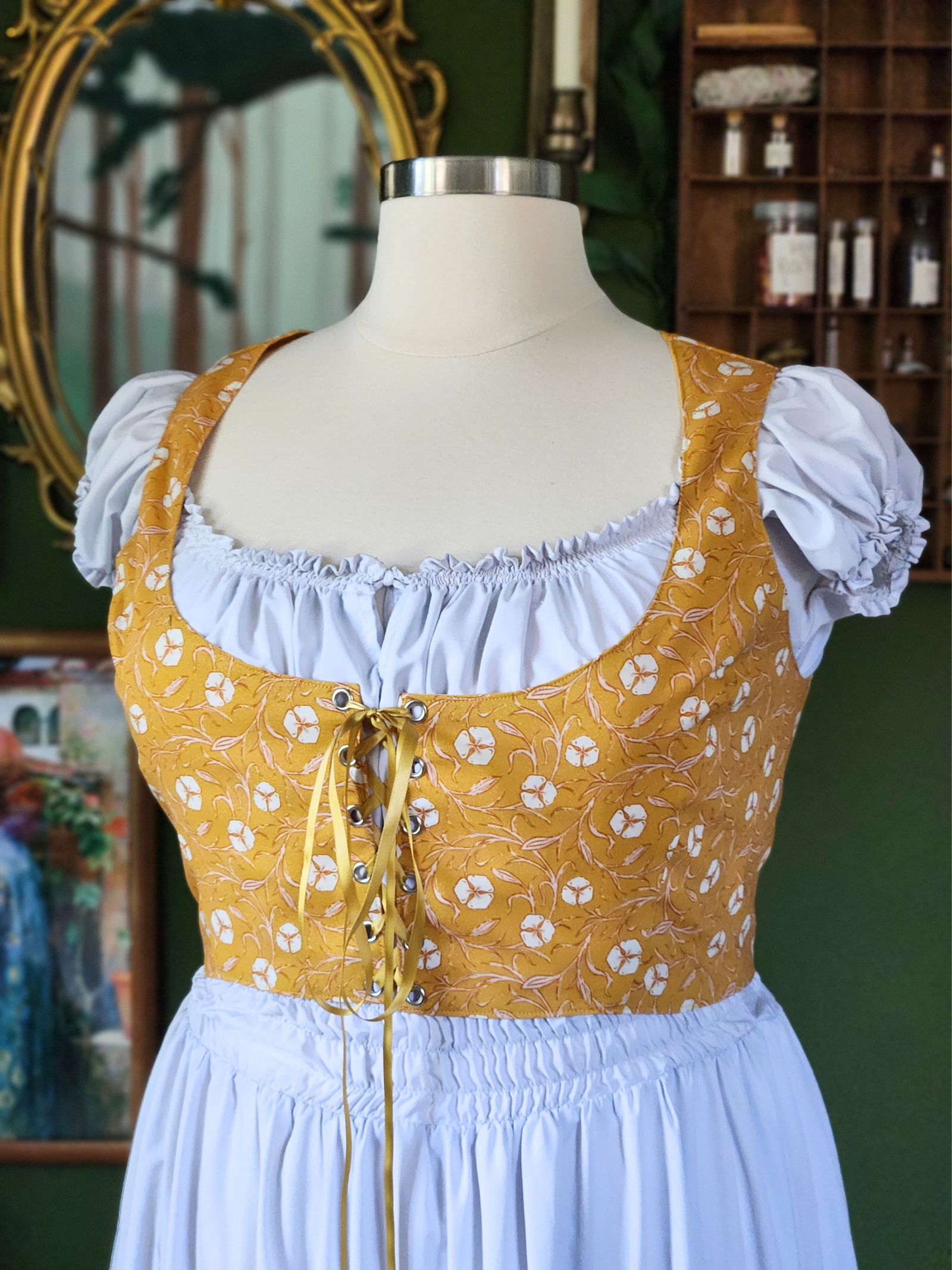Golden Mariposa Bodice