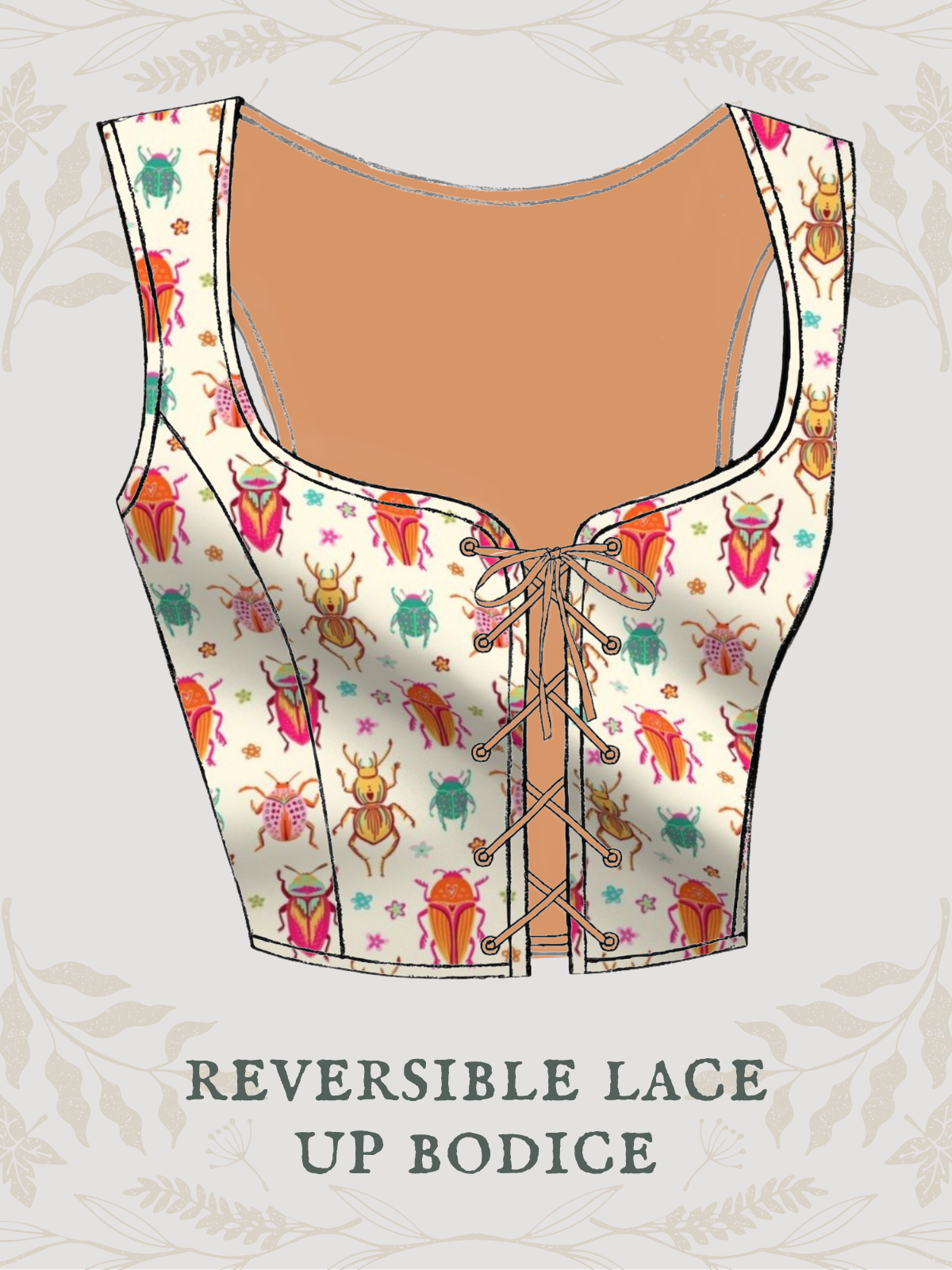 Retro Bugs Bodice