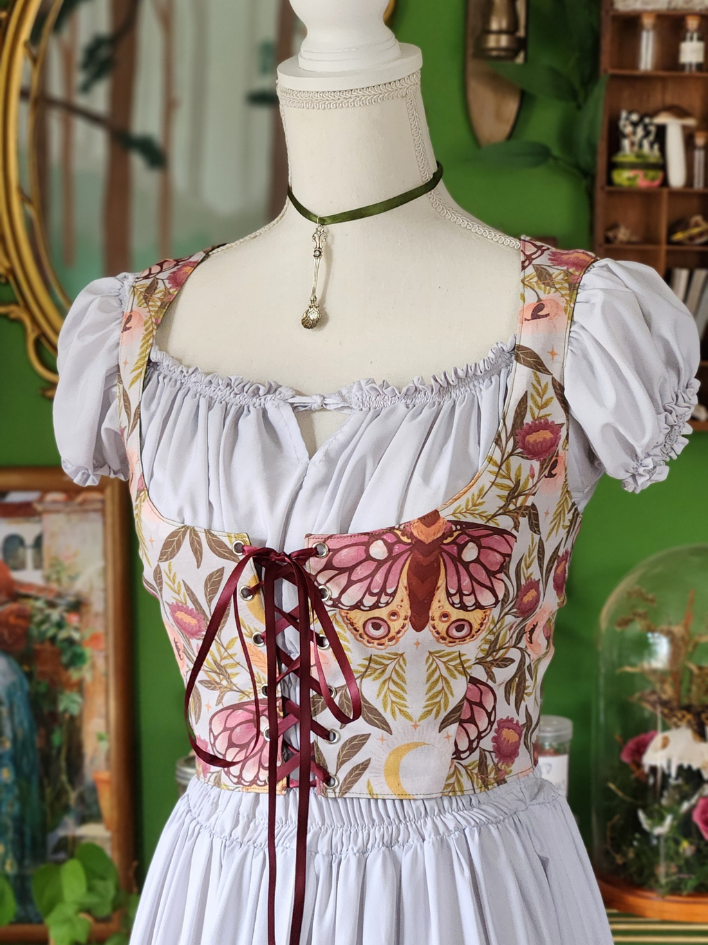 Mystic Moths Bodice