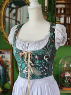 Moonlit Moss Bodice