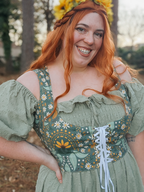 Free Spirit Sunflowers Bodice