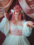 Chiffon Puff Sleeve Chemise