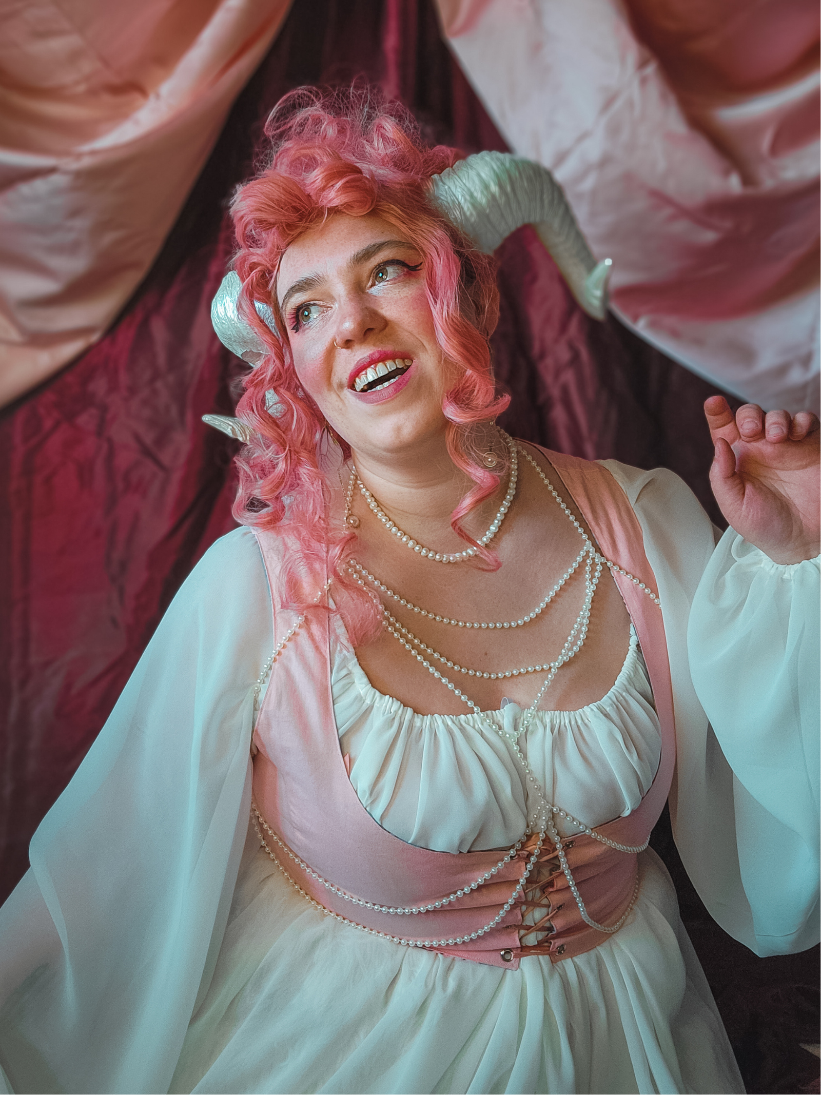 Chiffon Puff Sleeve Chemise