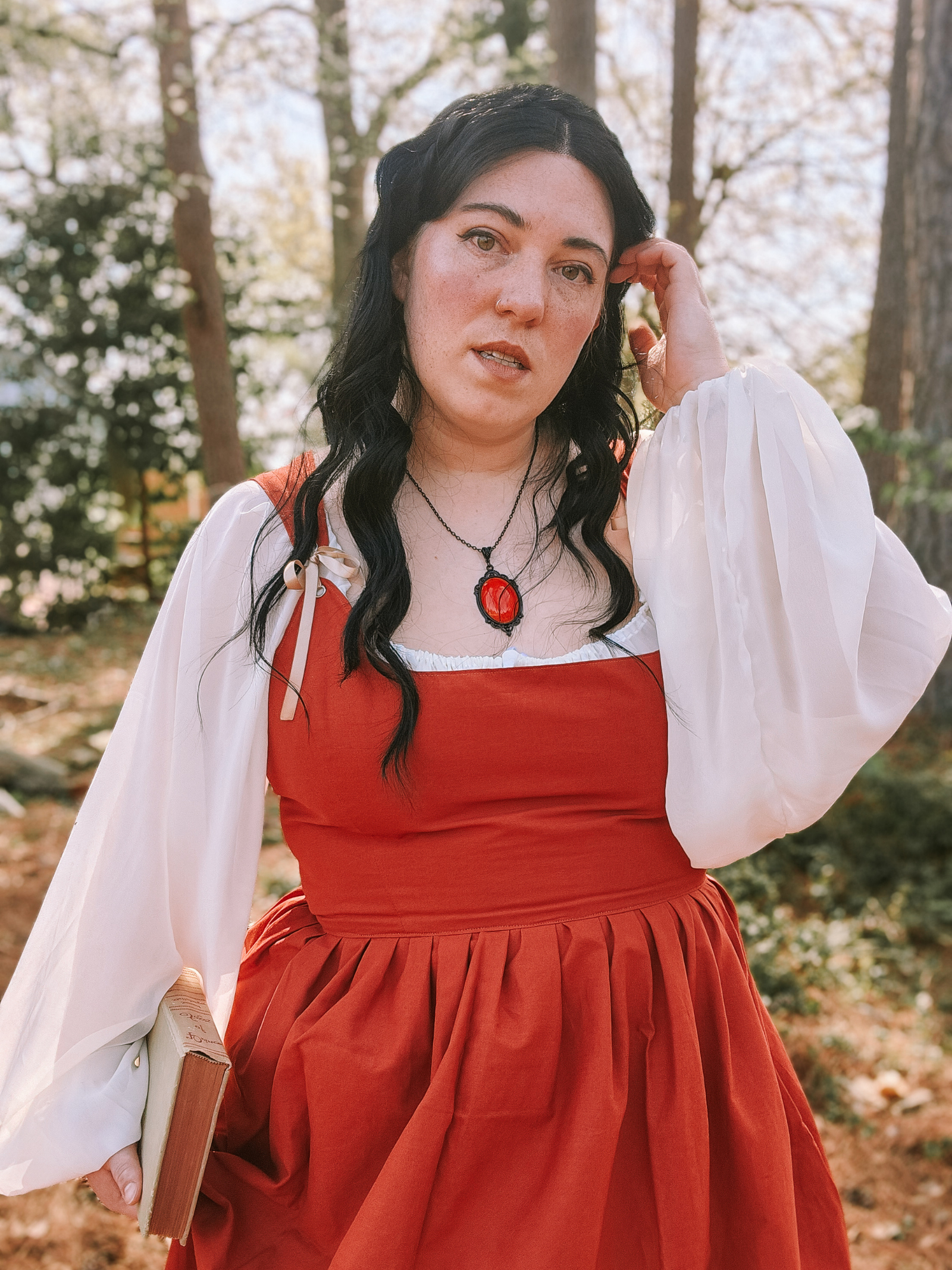 Chiffon Puff Sleeve Chemise