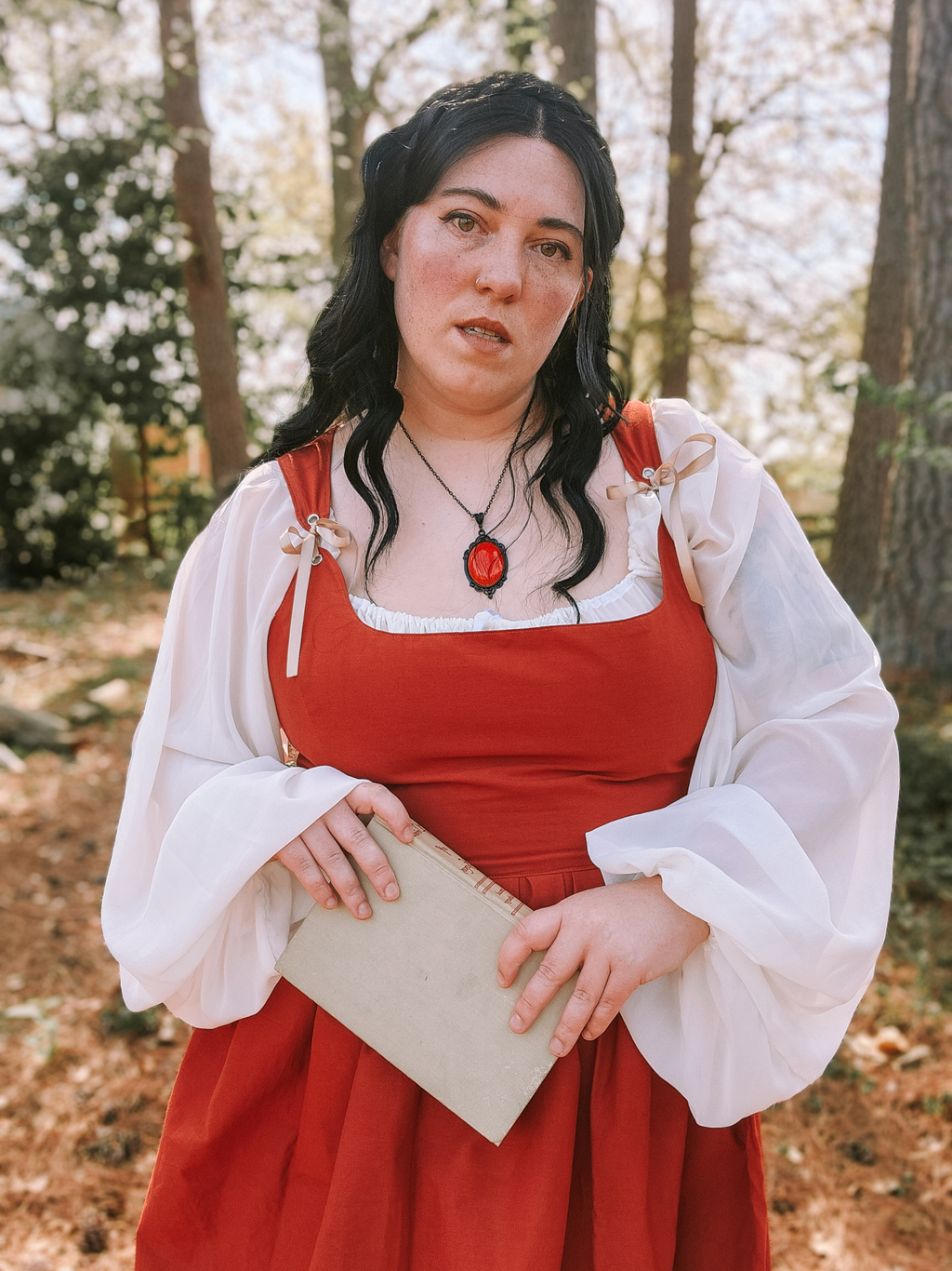 Chiffon Puff Sleeve Chemise