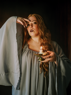 Chiffon Angel Wing Sleeve Chemise