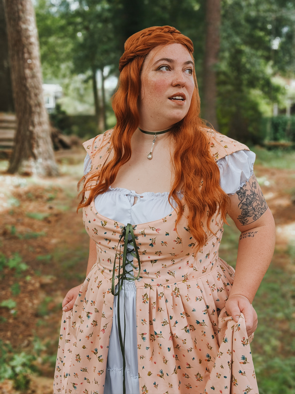 Reversible Cottagecore Overdress