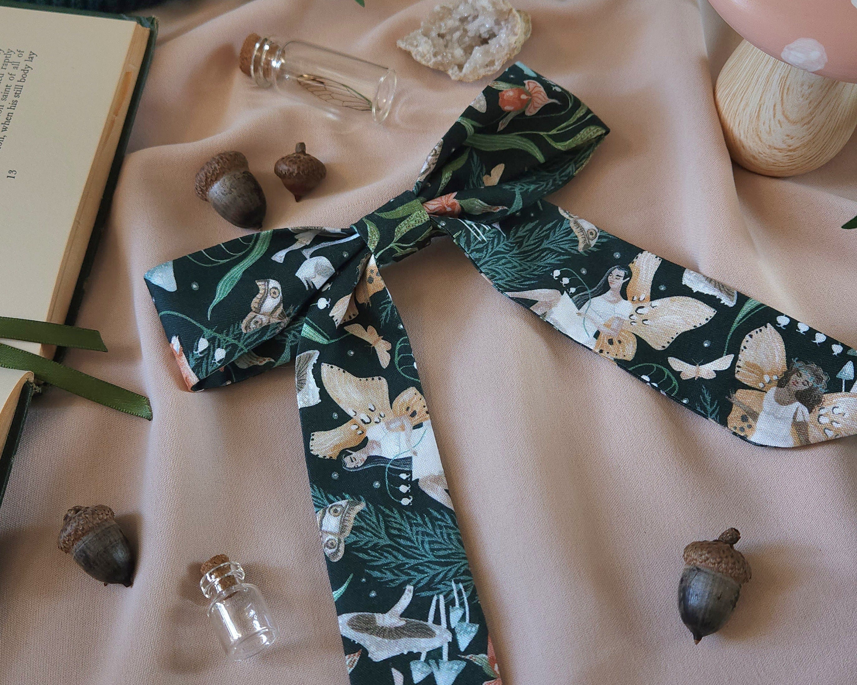 Ready To Ship - Woodland Fae Cottagecore Hair Bow